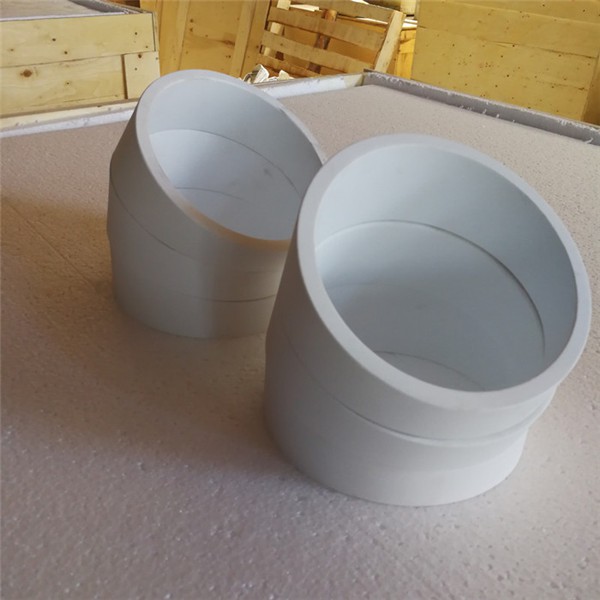 Keramisch gevoerde elleboog